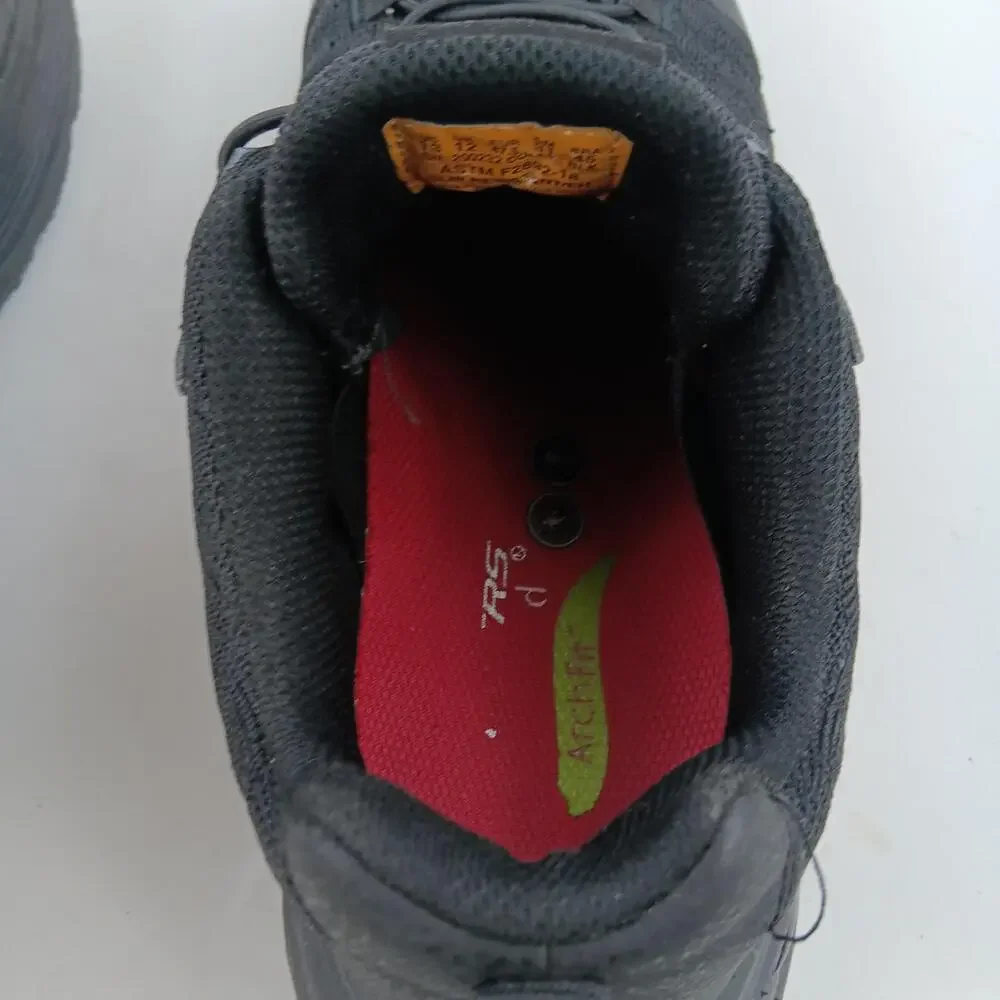 Skechers Arch Fit Slip Resistant Shoes Mens Size 13 Black Work 200232